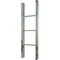 Ekena Millwork 15"W x 48"H x 3 1/2"D Vintage Farmhouse 3 Rung Ladder, Barnwood Decor Collection, Driftwood Blue DECR015X048X04LDRBU - alternate 4
